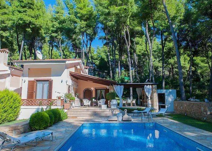 Naftilos Sani With Private Pool 撒尼海滩